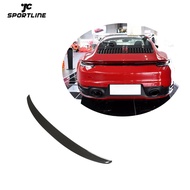 JCSportline 911 992 Aero Decklid Spoiler for Porsche 911 992 Carrera 4 S 4S Targa 4S 2-Door 2019-202