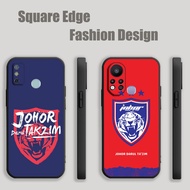 Casing For  Samsung A03S A73 A23 S21 S22 Ultra A72 A25 A05 A05s A55 S23 FE A35 Johor jdt blue logo D