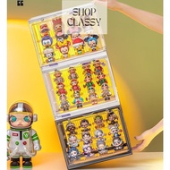 Acrylic Display Box fits Toy Popmart bearbrick Figurine Display Case Blind Box Lego Display Cabinet Removable Shelf