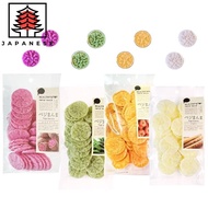 【Direct from JP】Vegetable Ponsenbei Baby Snack Assorted 3-Pack (Purple Sweet Potato, Burdock, Tomato