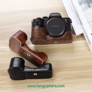 Bao Da Halfcase Sony A73, A7r3, A9 Mẫu Mới