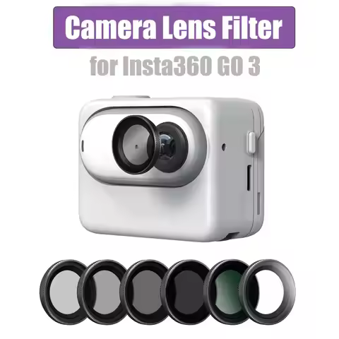 For Insta360 Go 3 ND8 ND16 ND32 UV CPL Lens Filters Waterproof Filter For Insta360 GO2 Action Sport 