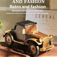 Wireless Bluetooth Speaker#Vintage classic car-shaped #creative decoration# Bluetooth speaker