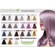 Bremod Premium Series Cocoa Butter Hair Color/Dust/Very light ash blonde/Rose blonde/ Ash Gray