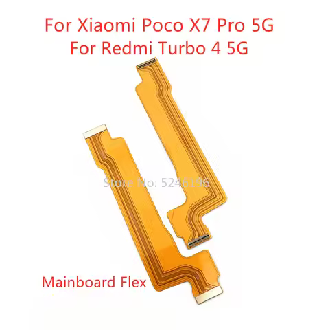 1pcs Main board Charging Connect Mainboard Flex Cable For Xiaomi Poco X7 Pro 5G /X7Pro 5G Xiaomi Red