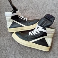 Sepatu second branded Rick Owens geobasket italy 41/27cm