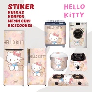 MESIN Sticker Refrigerator Stove Washing Machine Ac Dispenser Sticker Hello Kitty Motif 1 0.326812456386547