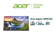 Acer Aopen 16PM1QJ/ 16PM1Q J Portable Monitor (15.6'' IPS/ FHD/60hz/6MS GTG/250nits/ 45% NTSC/ Built