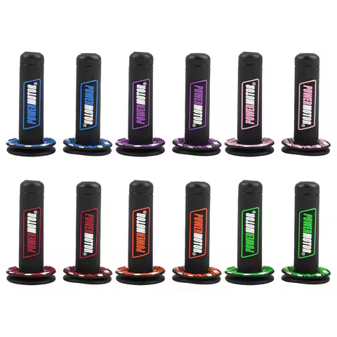 Motorcycle rider uses rubber off-road modified electric bike handle gloves Pro Ghost Train throttle 