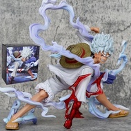 One Piece Luffy Gear 5 Statue GK 22cm Anime Sun God Nika PVC Collectible Action Figure Toy