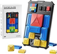 GiiKER Super Slide Puzzle Games 500+ Challenges Brain Teaser Puzzle Toys For Kids Black