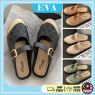 READY STOCK EVA Women's Shoes Women Flat Wedge Sandals