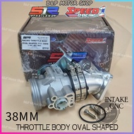 Y15 Y15ZR S1R / SPEED 1 RACING Throttle Body Oval Shaped 38MM With Intake Pipe CNC