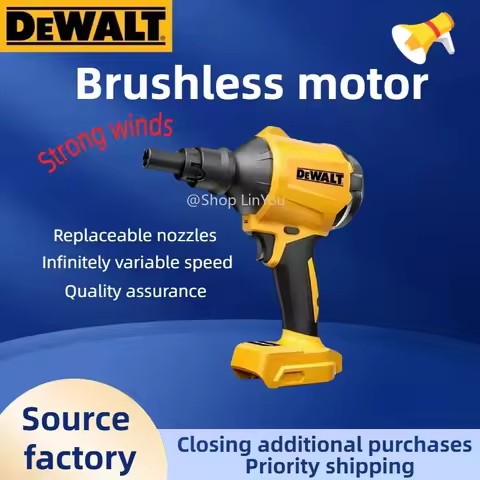 Dewalt Cordless Air Blower Brushless Dusting Machine Electric Dust Blower Inflator Handheld Fan For