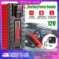 ZZF99800mAh Jumper Powerbank Car Jumper Power Bank Jumper Kereta Power Bank Jump Starter Car With Pump Jumper 充电宝 汽车启动