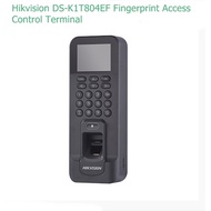 Hikvision DS-K1T804AEF Fingerprint Access Control Terminal - Black