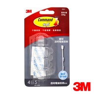 3M Transparent Wire Hook-Round 37017 Non-Marking Hook