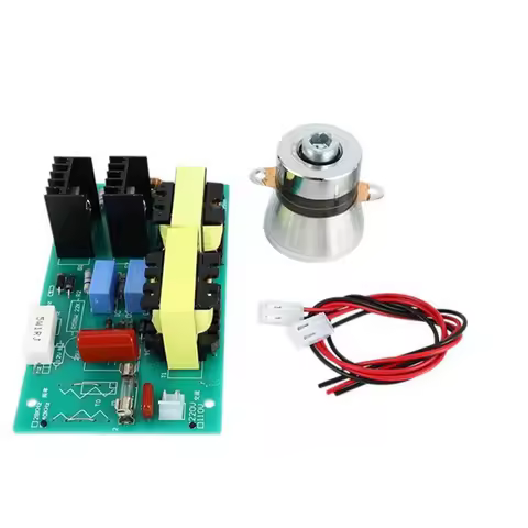 220V 100W 40KHZ Ultrasonic Cleaning Transducer Cleaner High Performance +Power Driver Board Ultrason