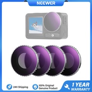 NEEWER FL-B04 ND8/ND16/ND32/ND64 Filter Set Compatible with DJI Action 5 Pro/4