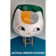 NATSUME YUJIN-CHO Natsume's Book Of Friends SUPER BIG NYANKO-SENSEI PLUSH Stuffed Pillow Toy-JP