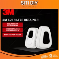 3M 501 Filter Retainer for Respirators | Secure Particulate Filter Holder | 3M PPE Respirator Access