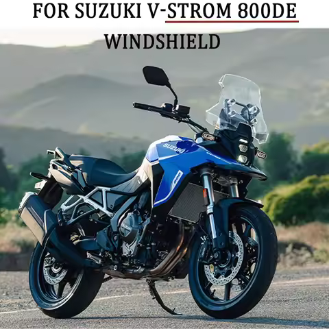 For SUZUKI V-STROM 800DE DL800DE Motorcycle Windshield Heightened Sports Front Windshield Acrylic De