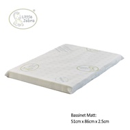 Little Zebra Latex Bassinet Mattress