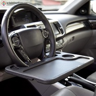 Wishlistforyou Multi-purpose Car Steering Wheel Dining Table Bracket Car Computer Mount Stand Eat Wo