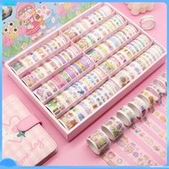 Let 100Rolls/Set Washi Tape Baru Kartun Gadis Hati Kecil Segar Kreatif