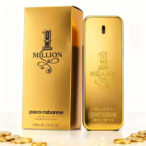 Paco Rabanne 1 Million Men Perfume EDT 100ml Long Lasting Warm Woody Scent Luxury Golden Bottle Male