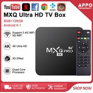 MXQ Pro 4K Android 11.0 TV Box 5G for Non Smart TV Ultra HD Quad Core TV Box 2.4G Wifi 8GB+128GB Sma