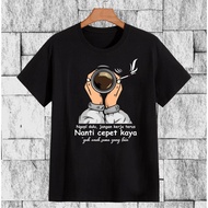 Men's Distro T-Shirt Men's T-Shirt NGOPI DULU AMG Men's T-Shirt - DTF083