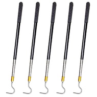5pcs 61inch Snake Hook Reptile Catcher Stick PoleSnake Handling Tool Kit for Rattlesnakes Python Cop