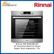 Rinnai RO-E6513M-ES 13 Function Built-In Oven Super Size Capacity: 77L