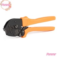 FOREVER Crimping Pliers, Alloy Steel Yellow Wire Strippers, High Hardness Wiring Tools Cable