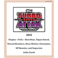 Topps F1 Turbo Attax 2022 - Foil Cards - India Cards