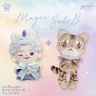 Jeremy 李駿傑 FC 出品 10cm魔法仙子造型小小駿 + 13cm Nana 連小布袋套裝   ///   Baby Mirror 卡 咭 Fan Club 公仔 20cm 應援 手幅 unicorn 獨角獸 小姜姜 小濤濤 小卓賢 little Anson 迷你姜 迷你濤 小勁 虎BILL 麥當勞