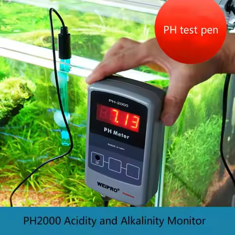 The fish tank aquatic animals water quality detection Monitoring PH detection weipro PH-2000 PH valu