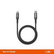 金屬質感 2.4A USB-C 轉 Lightning (MFi認證) (1.5米)#HCCB-M11G1