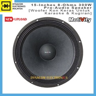 15-Inches 8-Ohms 300W MOTIVITY Pro-Audio Speaker [Woofer Kon Keras Untuk Karaoke & Kugiran]