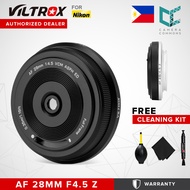Viltrox AF 28mm f/4.5 Z Pancake Lens for Nikon Z-Mount Mirrorless Cameras