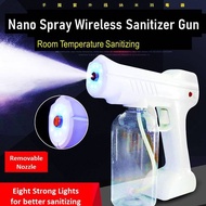 [READY STOCK] Wireless Nano Blue Ray Disinfection Atomizer Spray Gun Sanitizer Gun Wireless 9th Generation