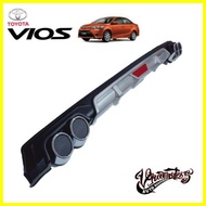 Toyota Vios 2014-2018 Rear Bumper Diffuser #Vroomsters