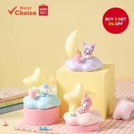 MINISO Sanrio "daydream" Series - Dreamy & Cozy Led Night Light Kuromi & Cinnamorol 11cm × 10.5cm × 