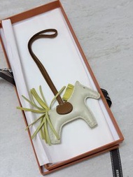 Hermes rodeo Charm pm size with box, 愛馬仕小馬掛飾 Beton color