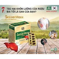 Goliver Maxx nourishes the liver, detoxifies the liver, enhances liver function - Box of 60v