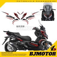 QJmotor Fortress 350 Monster Body Sticker Decals Modified Decoration Accessories