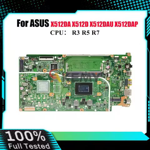X512DA Laptop Motherboard For ASUS VivoBook M512D V5000d X512D X512DAU X512DK M5050D F512D X512DA X5