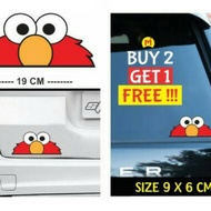 Sticker peeking elmo