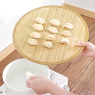 Bamboo Double-Sided Dumpling Curtain Household Table Mat Dumpling Pasta Mat Thickened Non-Stick Roun